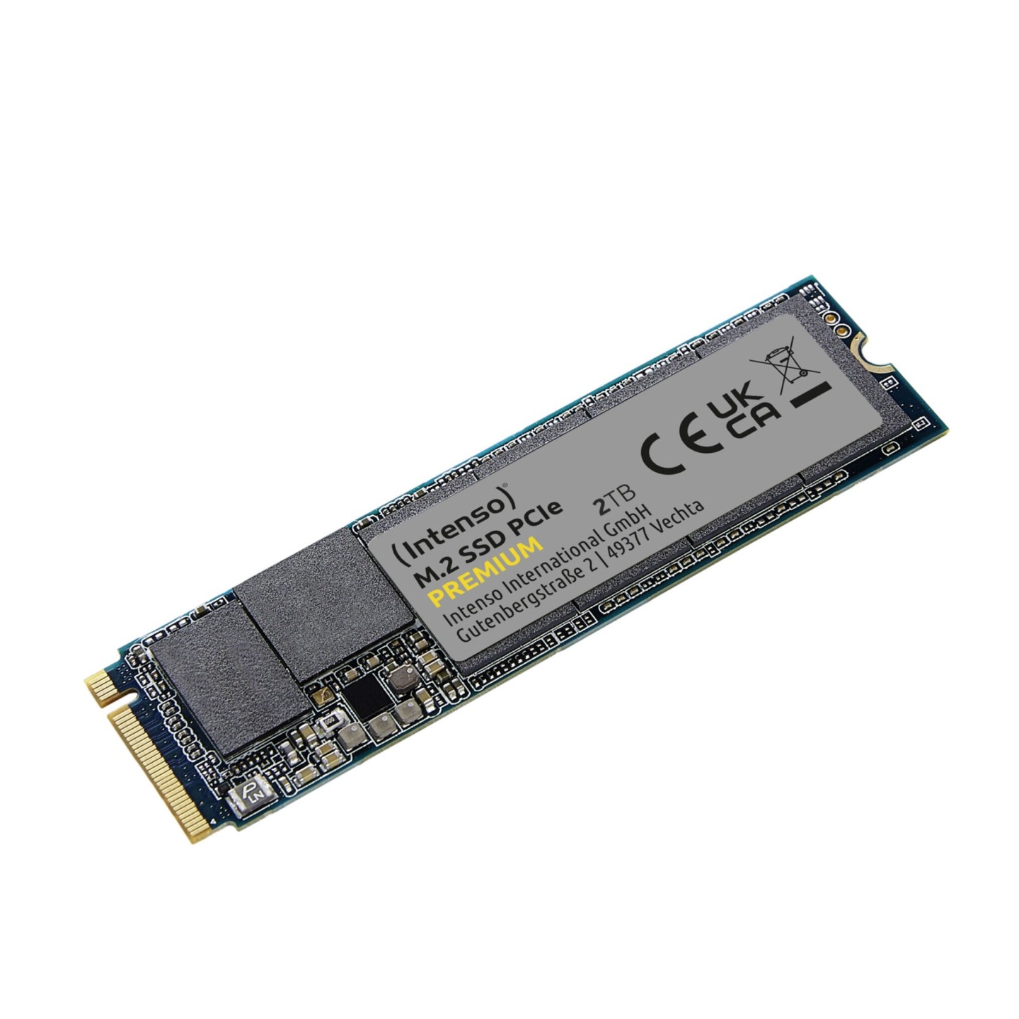 Intenso Premium 2TB M.2 NVMe SSD - PCIe 3.0 x4 2100 MB/s - 3835470 (Boxed) — Buy in Cyprus with Fast Delivery