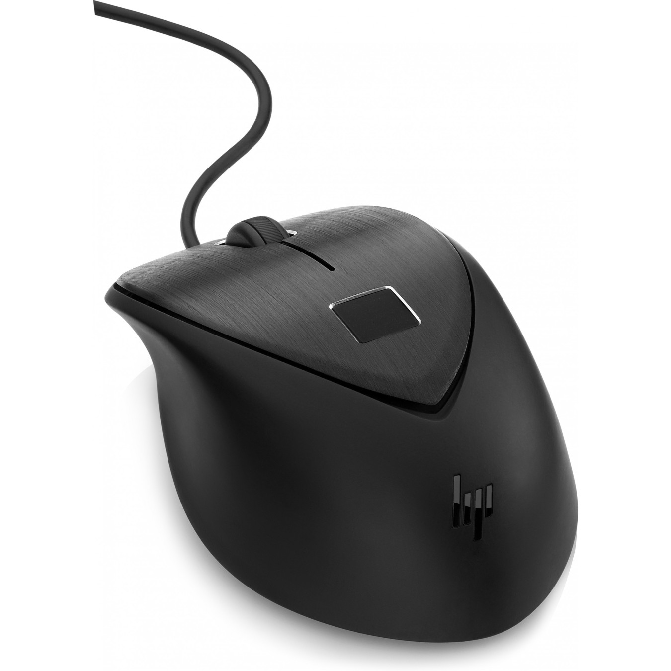 HP Maus USB Fingerprint Laser-3Tasten-kabelgebunden-USB - Black — Buy in Cyprus with Fast Delivery
