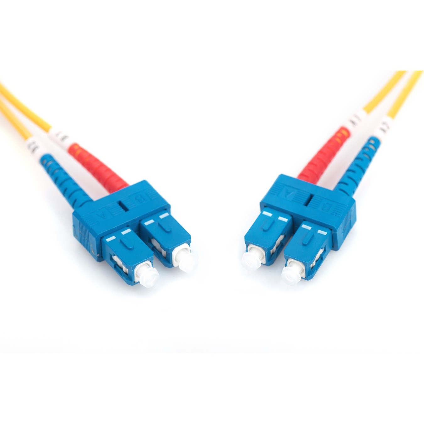 DIGITUS LWL Patchkabel SC - to SC 2.00m Singlemode Duplex OS2 - (Yellow) — Buy in Cyprus with Fast Delivery