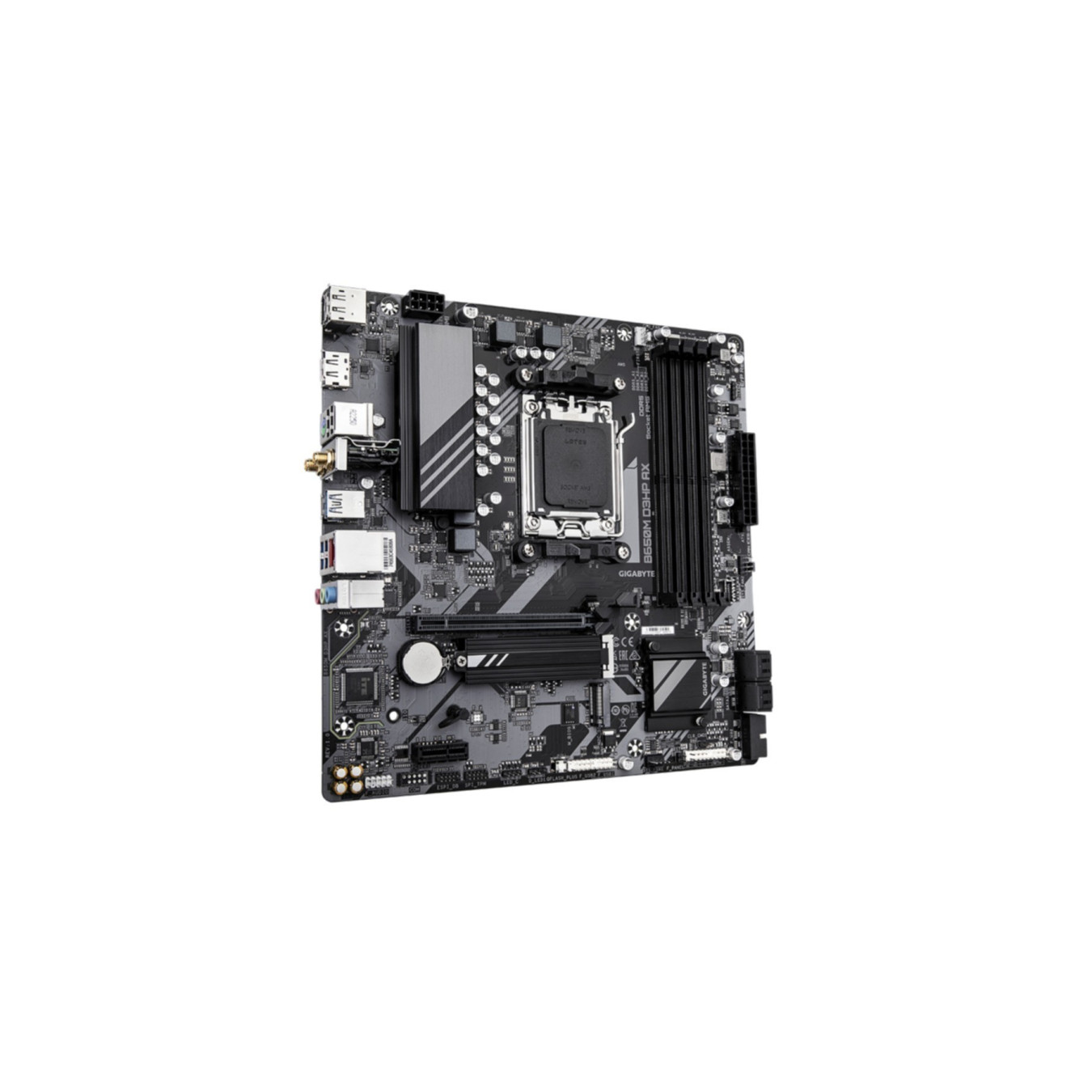 GIGABYTE GA-B650M D3HP AX - Micro-ATX AM5 Motherboard, DDR5, Up to 256GB, Ryzen 7000/8000/9000 Support