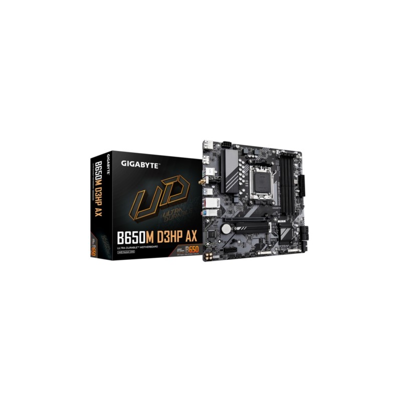 Buy GIGABYTE GA-B650M D3HP AX - Micro-ATX AM5 Motherboard, DDR5, Up to 256GB, Ry... in Cyprus, Nicosia, Limassol, Larnaka, Pafos