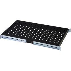 Buy DIGITUS Fachboden 1HE 44x483x737mm bis 100KG Black - 1U shelf, 483 mm W x 72... in Cyprus, Nicosia, Limassol, Larnaka, Pafos
