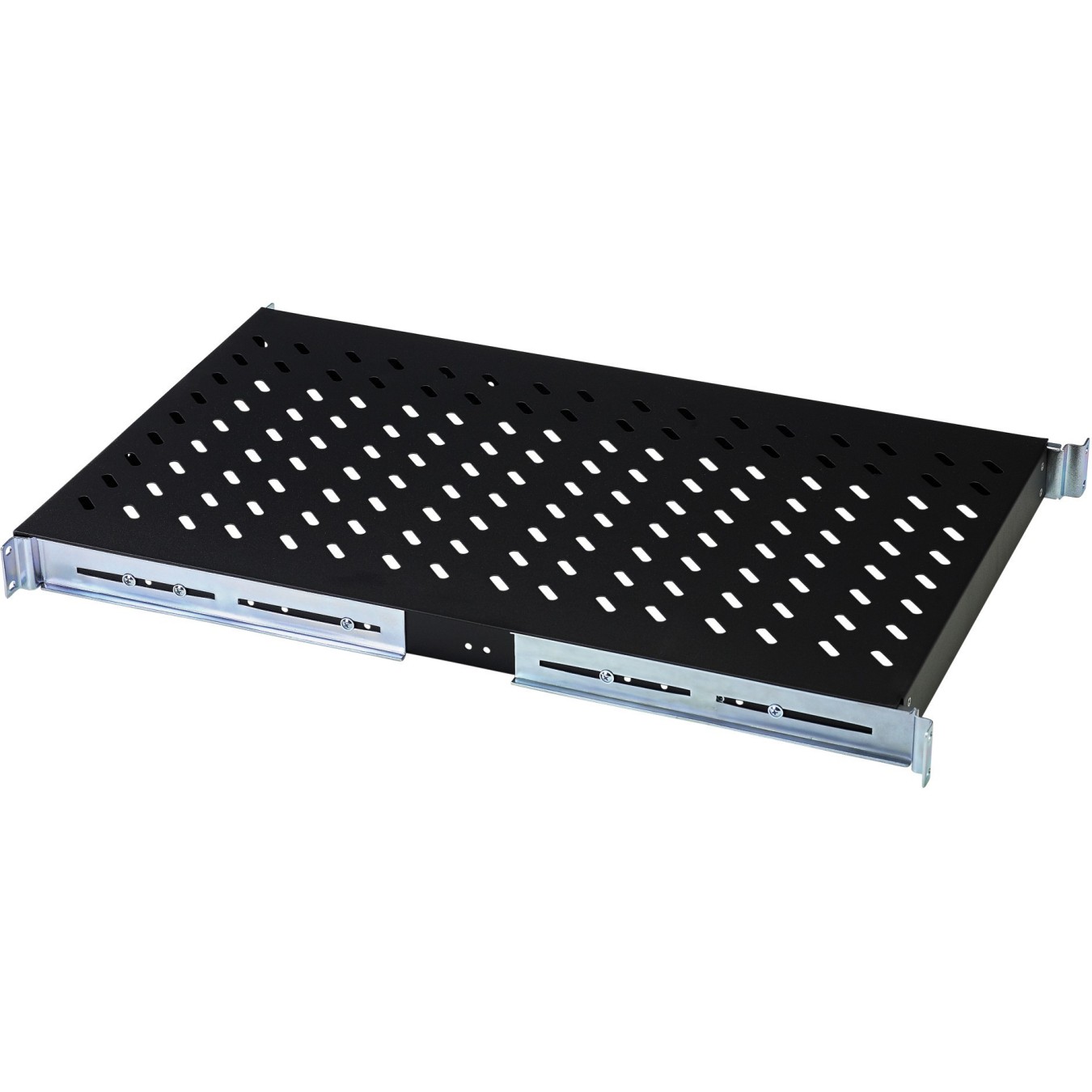DIGITUS Fachboden 1HE 44x483x737mm bis 100KG Black - 1U shelf, 483 mm W x 720 mm D — Buy in Cyprus with Fast Delivery