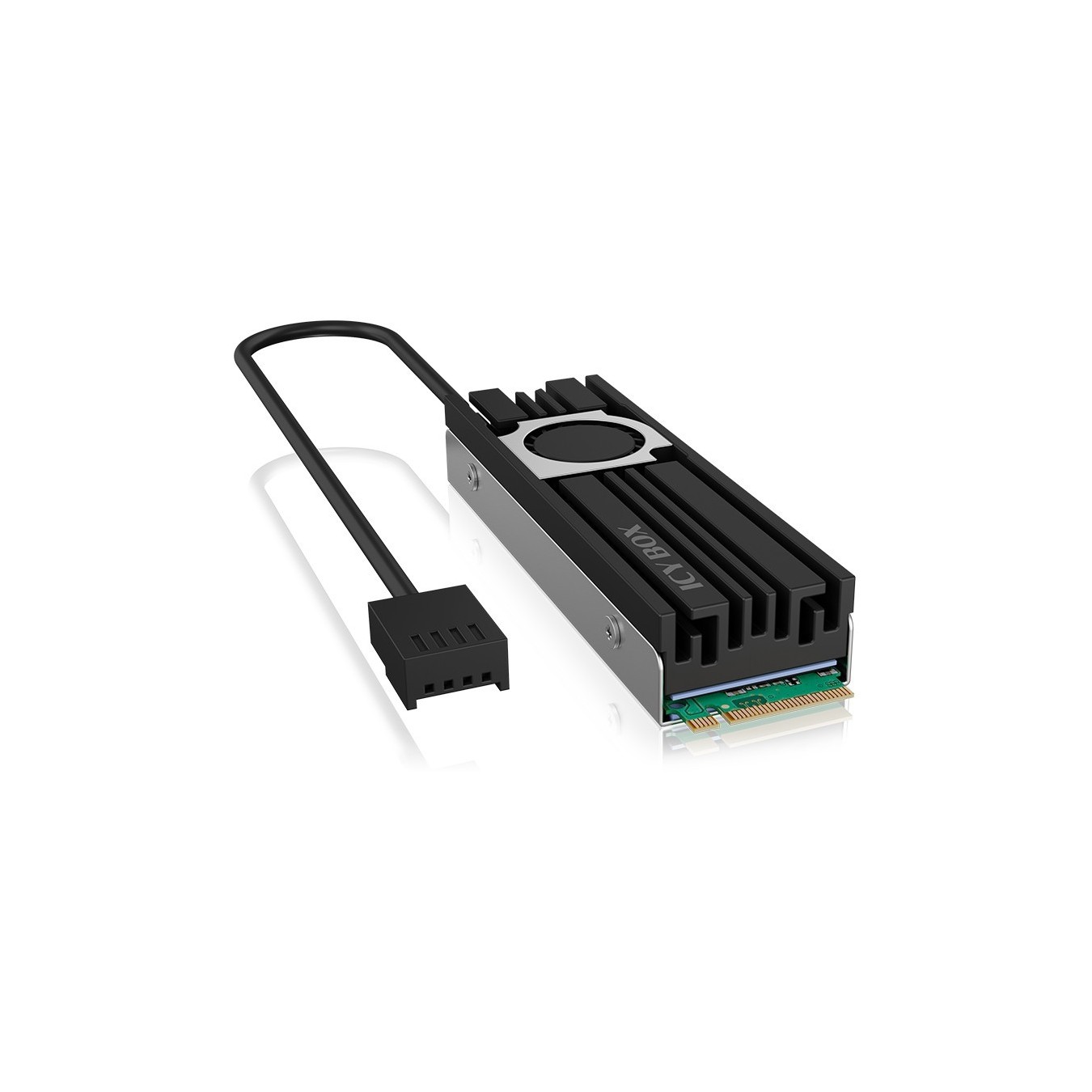 ICY BOX IB-M2HSF-703 M.2 SSD Heatsink – 20mm Fan 10000 RPM | Armenius Store