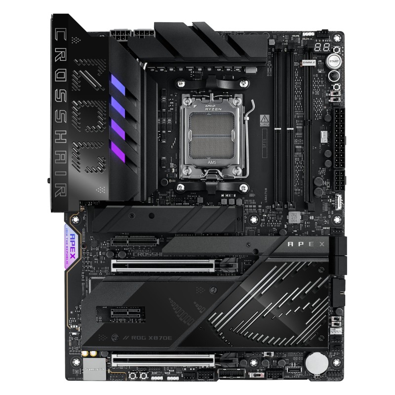 Buy ASUS ROG Crosshair X870E APEX - AM5 ATX Motherboard, AMD X870E, DDR5, 128GB,... in Cyprus, Nicosia, Limassol, Larnaka, Pafos