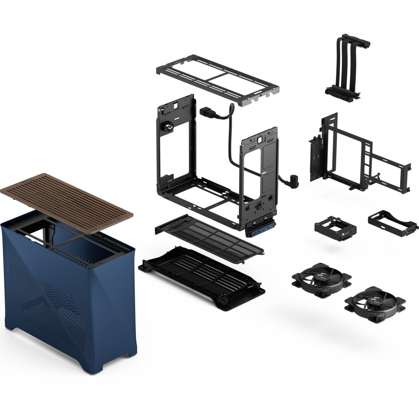 Midi Fractal Design Era 2 Midnight Blue - Mid Tower — Buy in Cyprus with Fast Delivery
