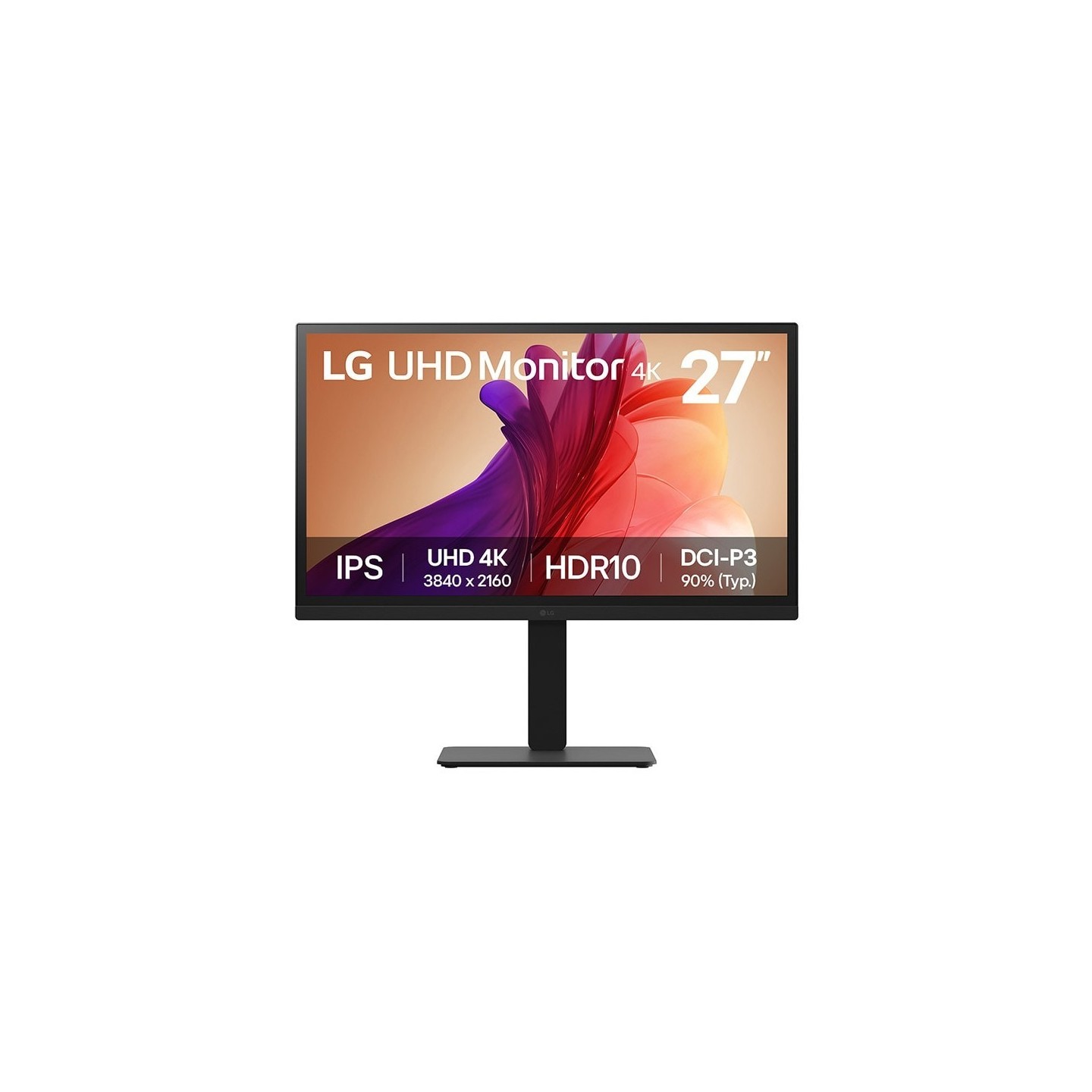 LG 27BA45U-B 27-inch IPS Full HD Monitor Flat Black Stand Included (Boxed) — Buy in Cyprus with Fast Delivery