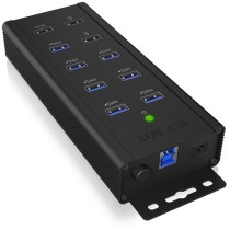 ICY BOX IB-HUB1703-QC3 USB 3.0 HUB 7-Port 7xUSB 3.0 3xLadeanschluss QC3.0 - IB-HUB1703-QC3 - USB 3.0 Hub