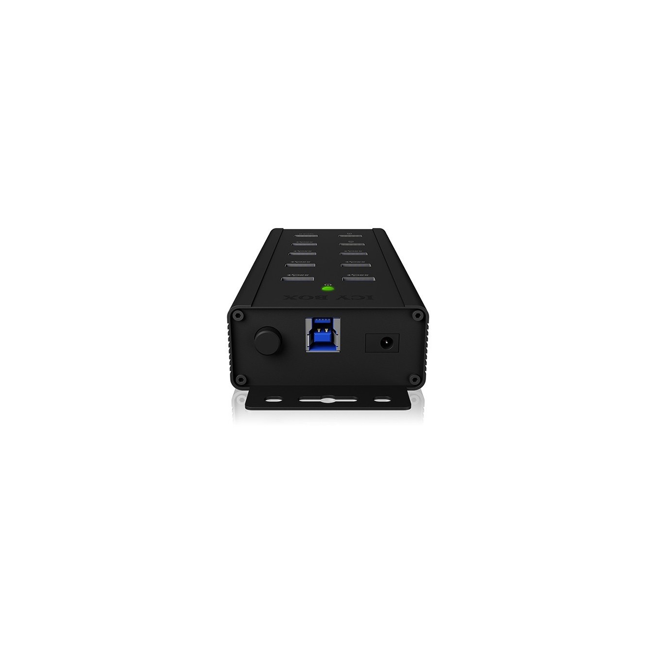 ICY BOX IB-HUB1703-QC3 USB 3.0 HUB 7-Port 7xUSB 3.0 3xLadeanschluss QC3.0 - IB-HUB1703-QC3 - USB 3.0 Hub