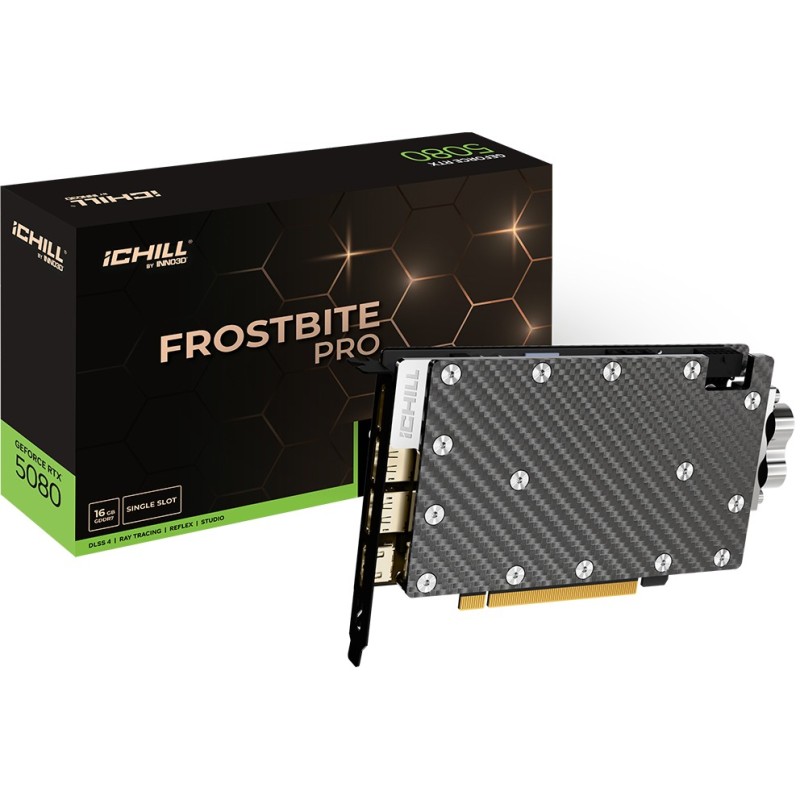 Buy RTX 5080 16GB Inno3D iChill Frostbite Pro GDDR7 3 Fan - RTX 5080 - 16GB GDDR... in Cyprus, Nicosia, Limassol, Larnaka, Pafos