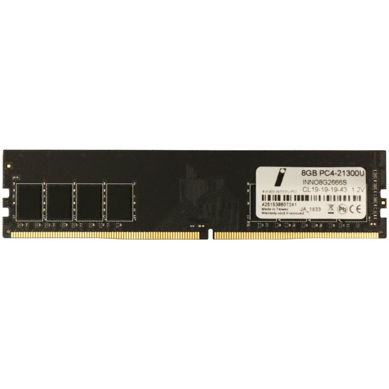 Innovation IT DDR4 8GB 2666MHz CL19 1.2V LD (Boxed) — Buy in Cyprus with Fast Delivery