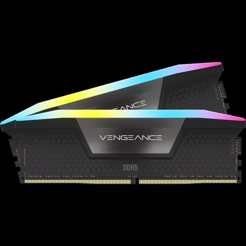 Buy CORSAIR VENGEANCE RGB DDR5 32GB (2x16GB) 6400 MHz CL36 KIT - Black in Cyprus, Nicosia, Limassol, Larnaka, Pafos