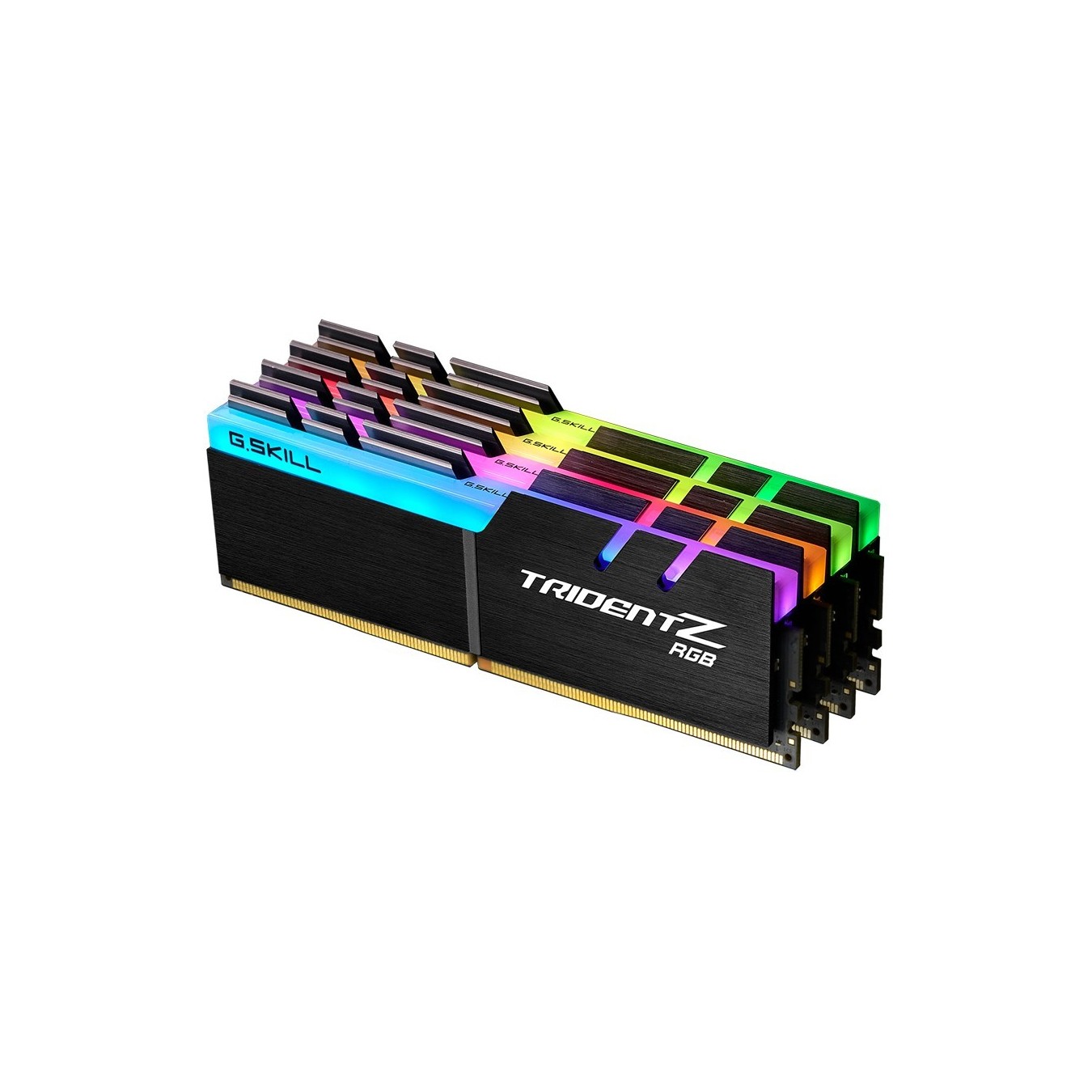 64GB G.Skill DIMM 3600 (4x 16 GB) Quad-Kit (schwarz.) - F4-3600C16Q-64GTZRC - Trident Z RGB, INTEL XMP