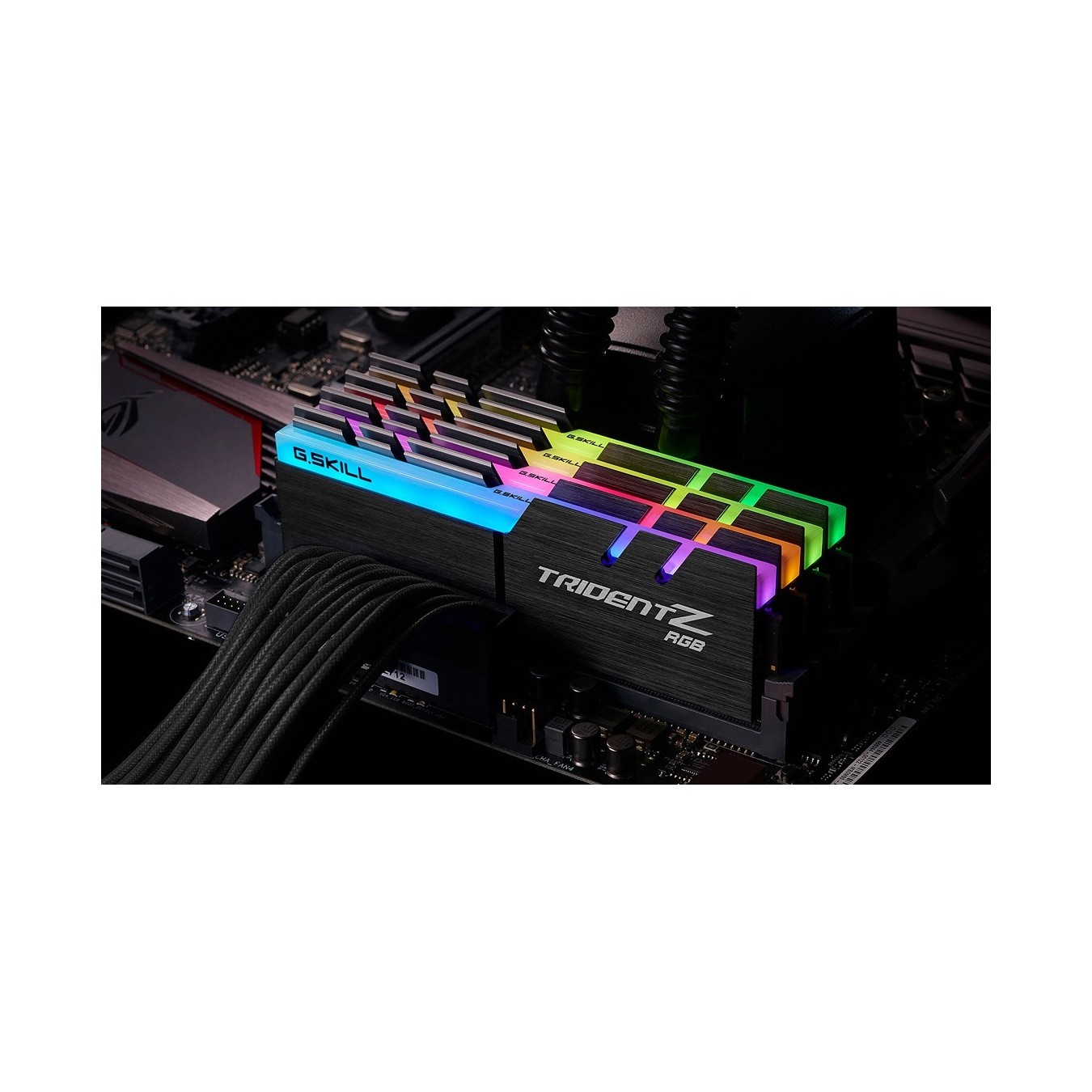 64GB G.Skill DIMM 3600 (4x 16 GB) Quad-Kit (schwarz.) - F4-3600C16Q-64GTZRC - Trident Z RGB, INTEL XMP