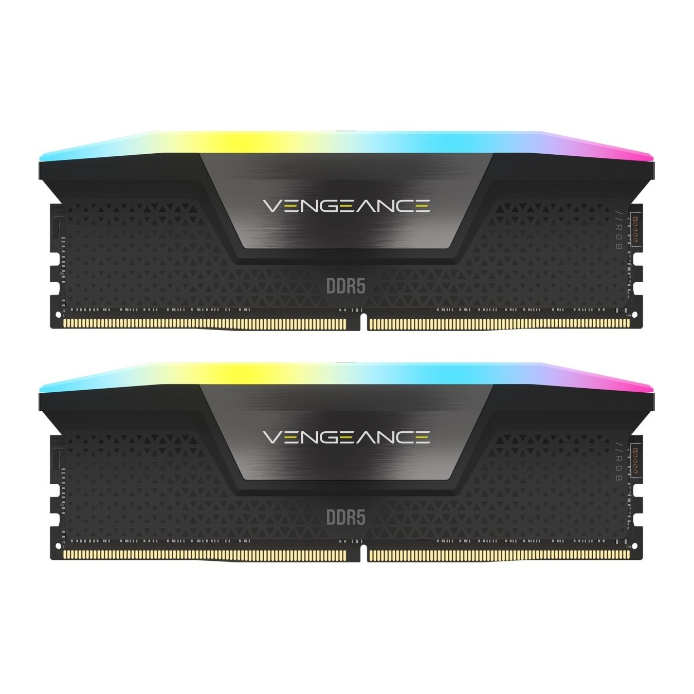 32 GB Corsair DIMM 6200 (2x 16 GB) Dual-Kit - CMH32GX5M2B6200C36 - Black, Vengeance RGB, Intel XMP