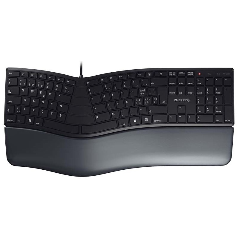 Buy CHERRY KC 4500 ERGO SWISS - KC 4500 - Ergonomic keyboard in Cyprus, Nicosia, Limassol, Larnaka, Pafos
