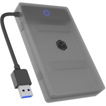 ICY BOX USB 3.2 Gen 1 2.5" SATA HDD/SSD Enclosure - IB-AC603b-U3 - Anthracite/Black — Buy in Cyprus with Fast Delivery