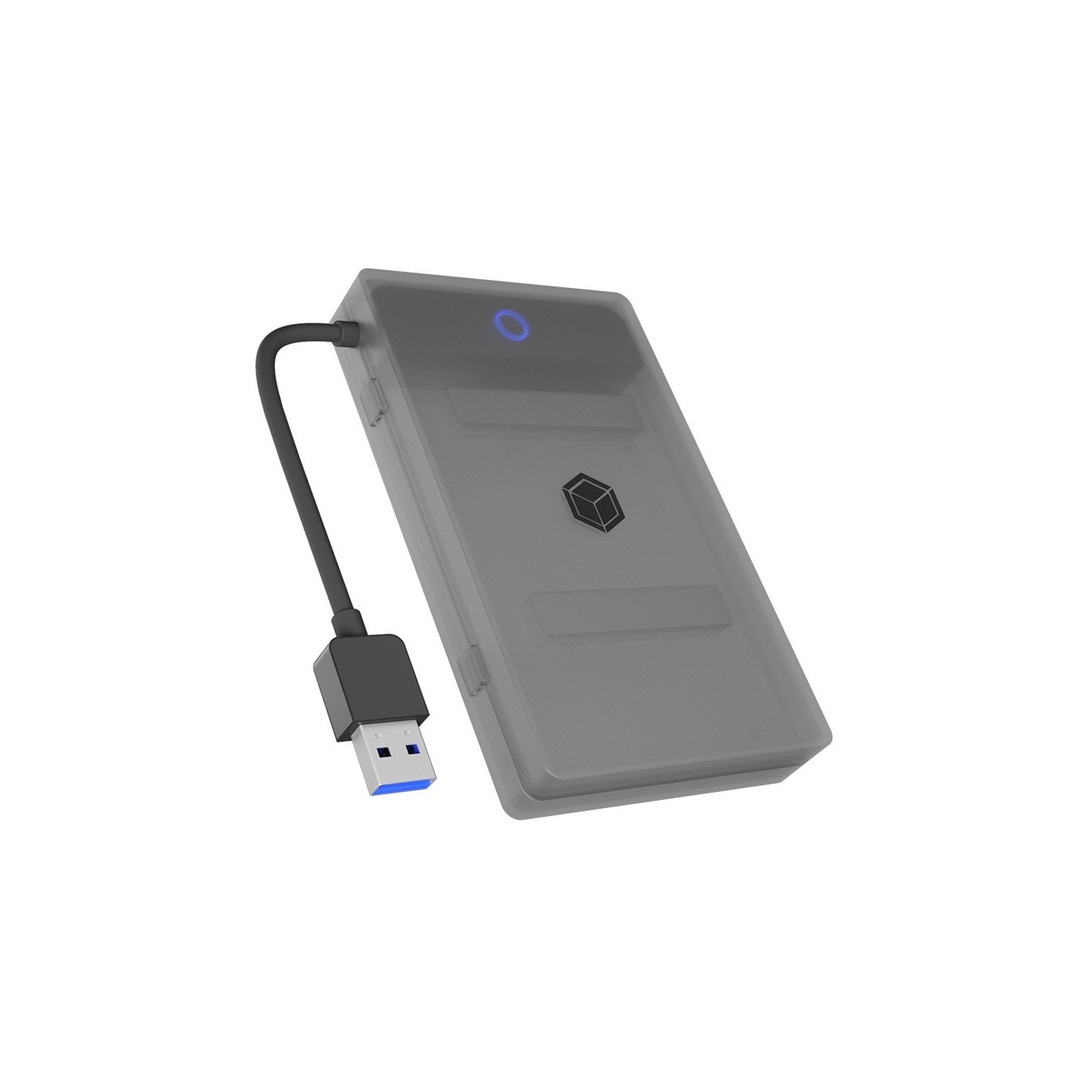 ICY BOX USB 3.2 Gen 1 2.5" SATA HDD/SSD Enclosure - IB-AC603b-U3 - Anthracite/Black — Buy in Cyprus with Fast Delivery
