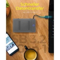 ICY BOX USB 3.2 Gen 1 2.5" SATA HDD/SSD Enclosure - IB-AC603b-U3 - Anthracite/Black — Buy in Cyprus with Fast Delivery