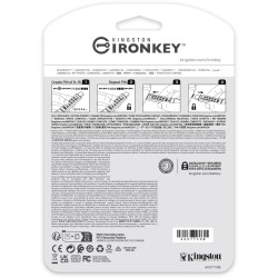 Buy STICK 512GB Kingston IronKey Keypad 200C - Blue, retail - AES-256, USB-C, 3.... in Cyprus, Nicosia, Limassol, Larnaka, Pafos