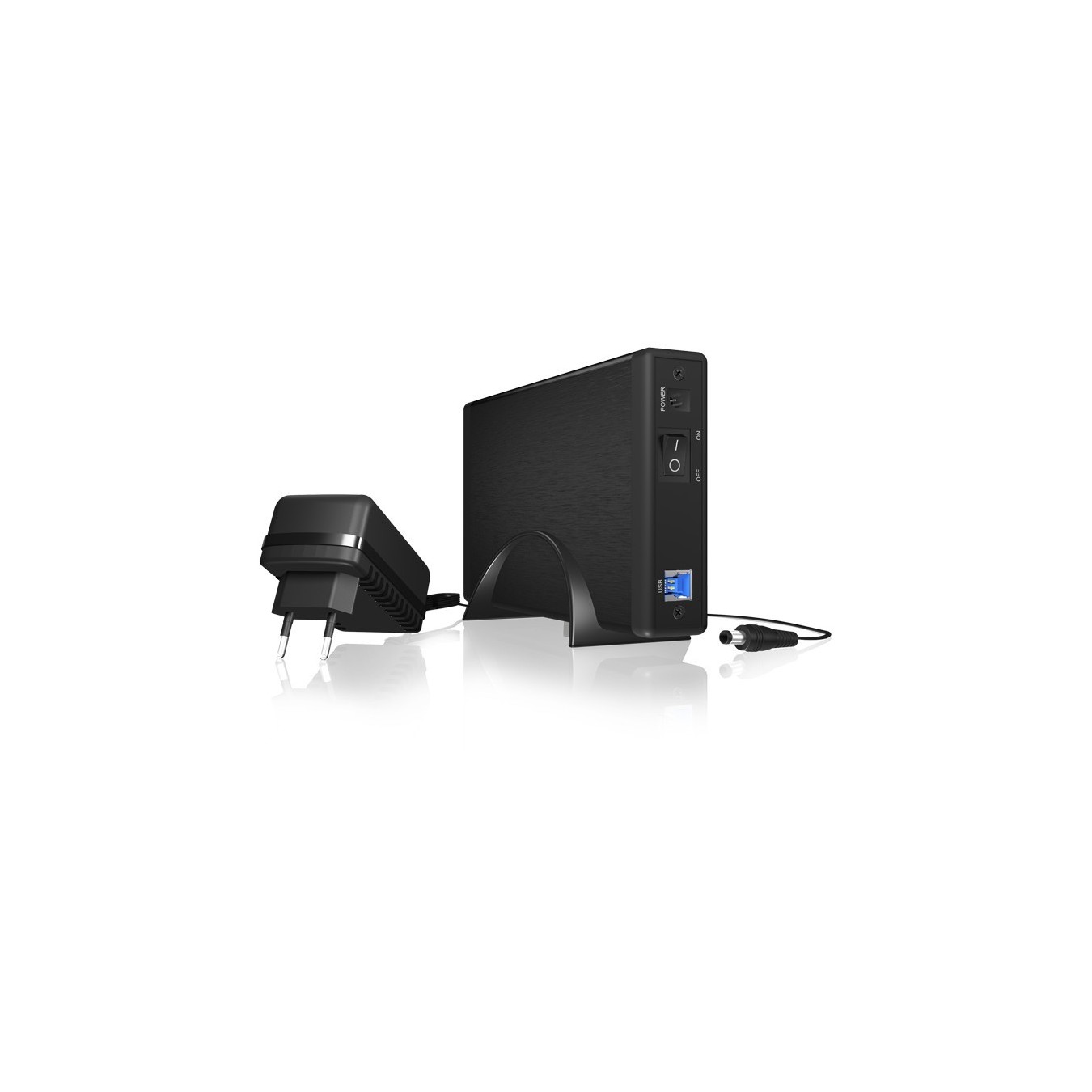 ICY BOX External USB-A 3.0 Case for 3.5' SATA HDD - IB-377U3 - Desktop HDD Enclosure — Buy in Cyprus with Fast Delivery