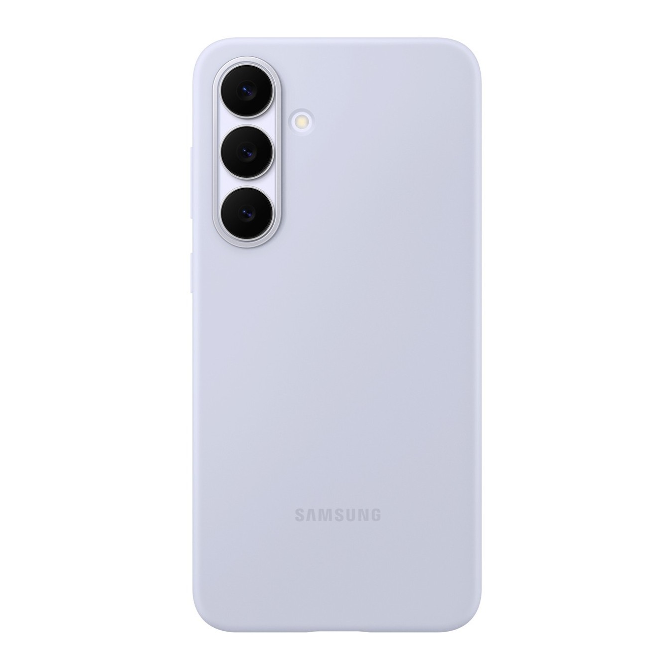 Samsung Silicone Cover for Galaxy S25 FE - Galaxy S25 FE - Light Blue, Holster-style silicone case