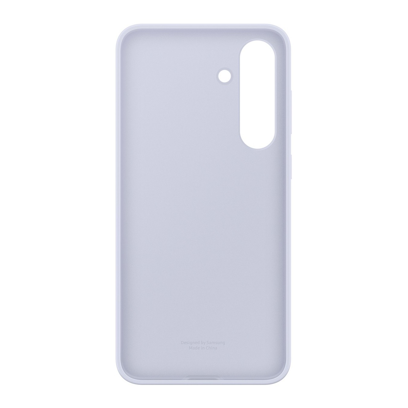 Samsung Silicone Cover for Galaxy S25 FE - Galaxy S25 FE - Light Blue, Holster-style silicone case