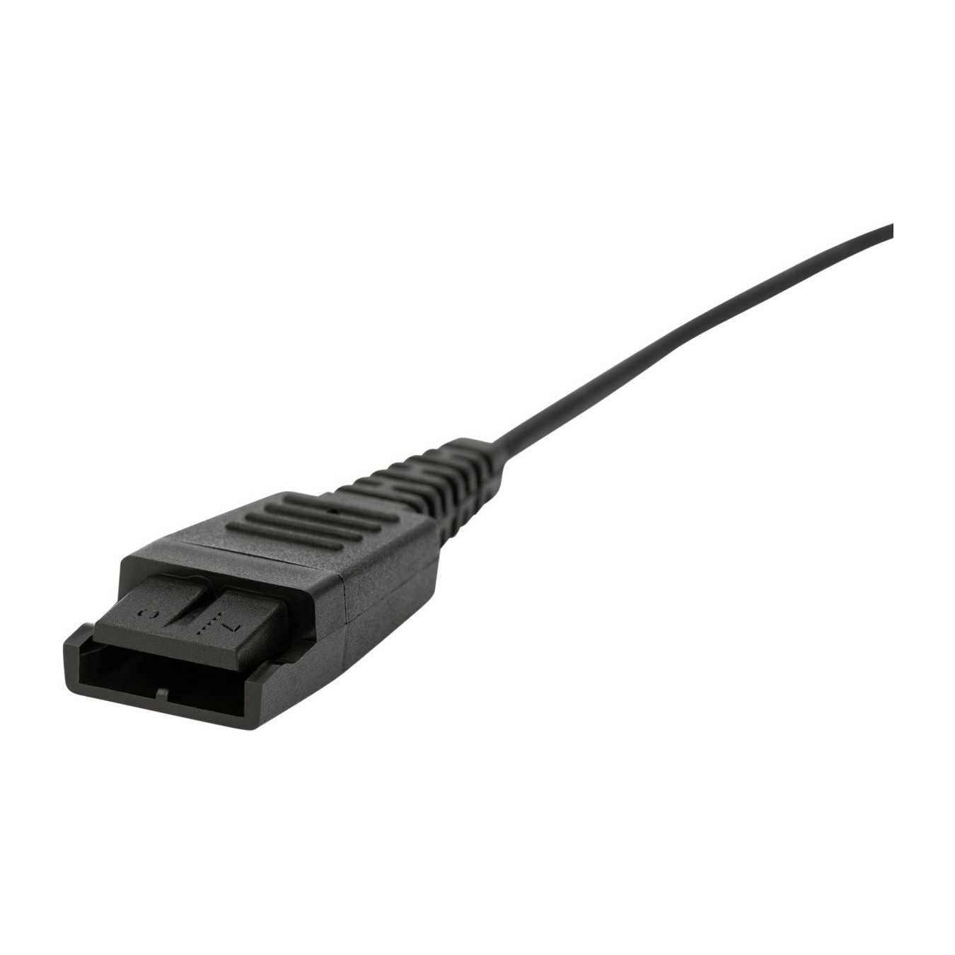 Jabra BIZ 2300 QD DUO - BIZ 2300 QD - Monaural wired headset with QD connector, Black — Buy in Cyprus with Fast Delivery