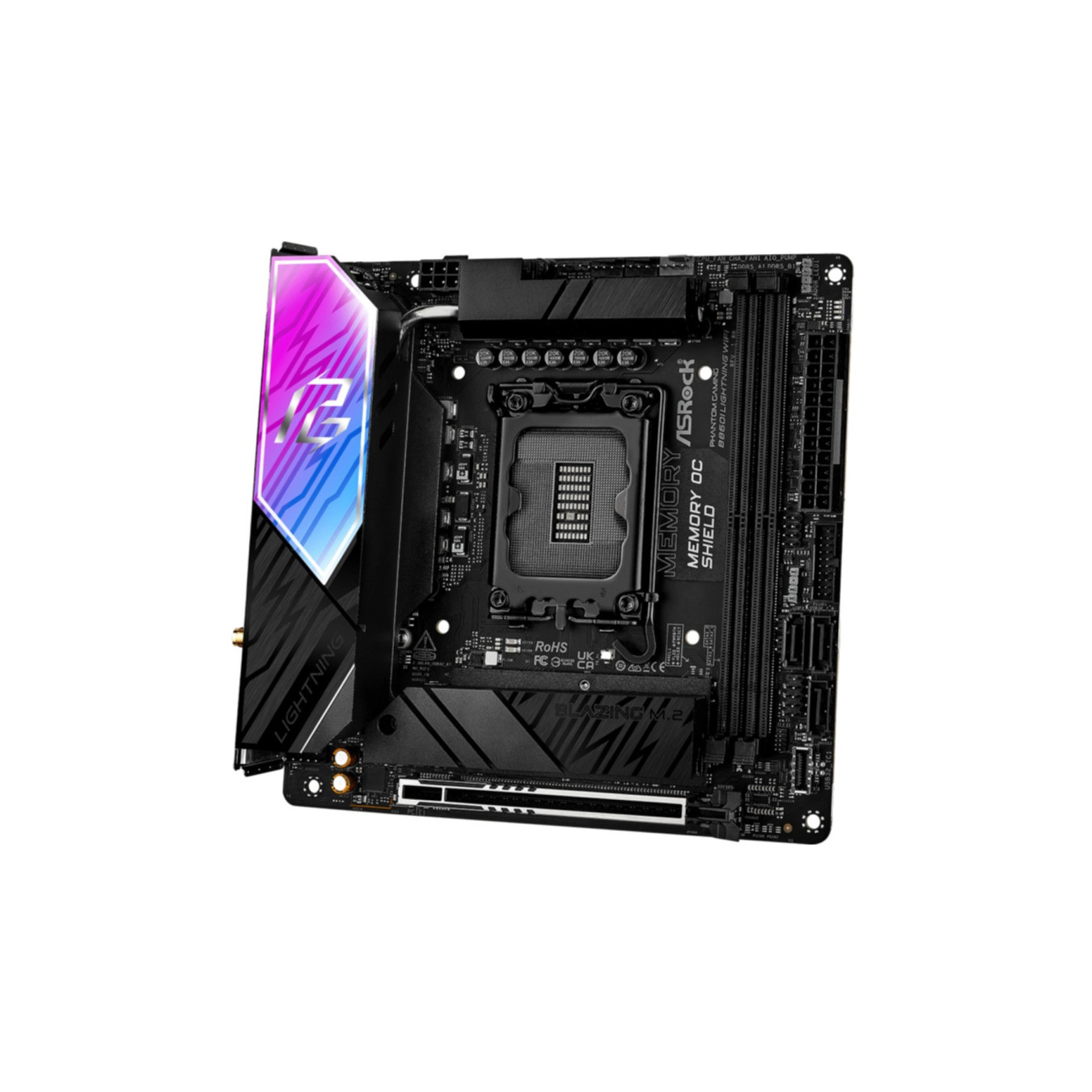 ASRock B860I Lightning WiFi - B860I - Mini-ITX, DDR5, LGA1700, WiFi, Phantom Gaming — Buy in Cyprus with Fast Delivery