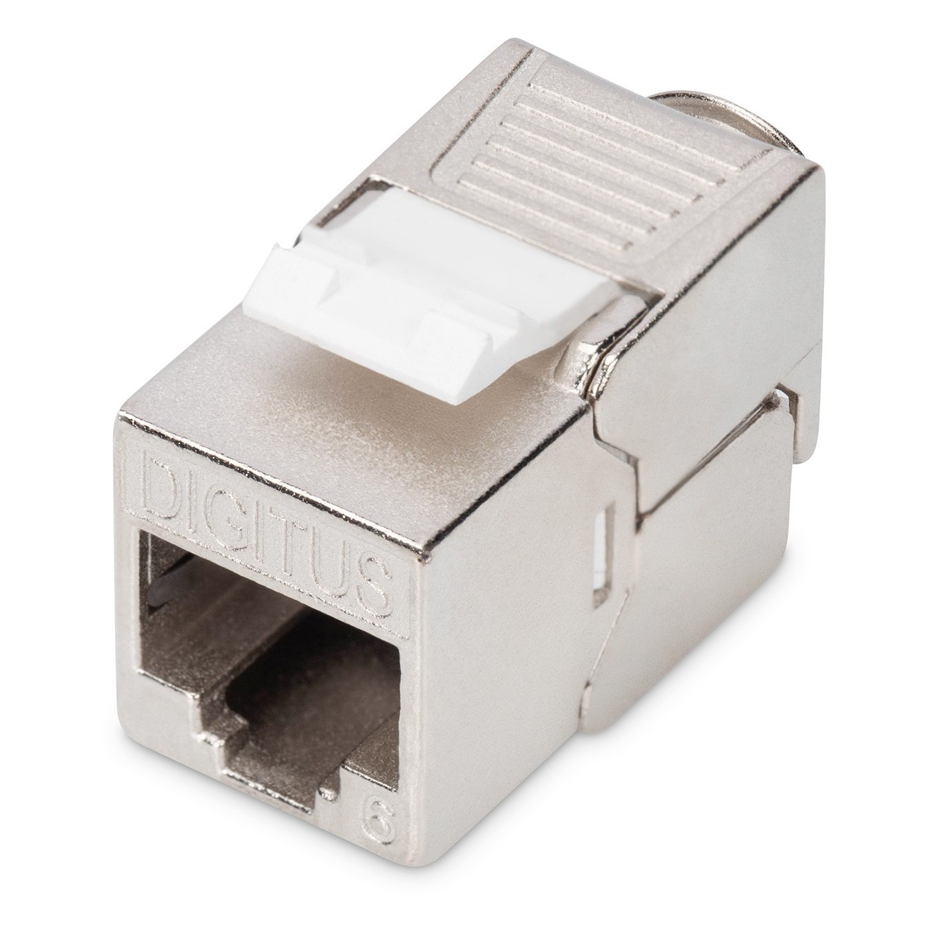 CAT 6 Keystone Shielded Module - Characteristics (Silver, RJ-45, Female-Female) — Buy in Cyprus with Fast Delivery