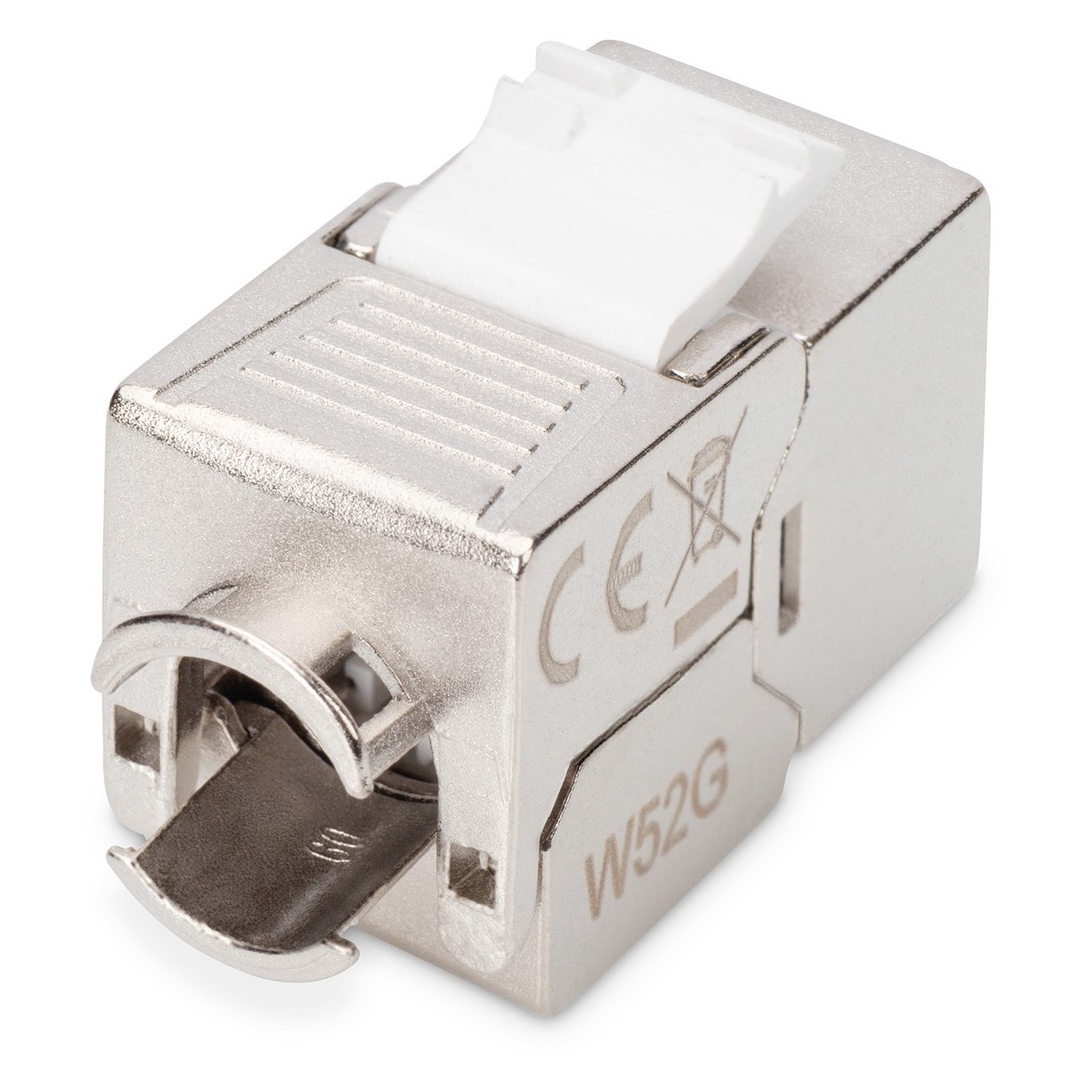 CAT 6 Keystone Shielded Module - Characteristics (Silver, RJ-45, Female-Female) — Buy in Cyprus with Fast Delivery