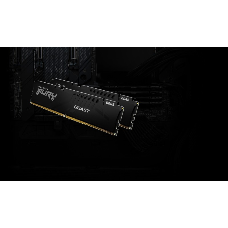 Buy Kingston 32GB 5600MT s DDR5 CL36 DIMM Kit of 2 FURY Beast Black in Cyprus, Nicosia, Limassol, Larnaka, Pafos