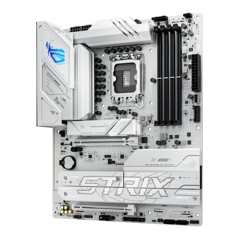 Buy ASUS ROG Strix B860-A Gaming WiFi - ATX LGA1851 DDR5 Motherboard, White, 4x ... in Cyprus, Nicosia, Limassol, Larnaka, Pafos