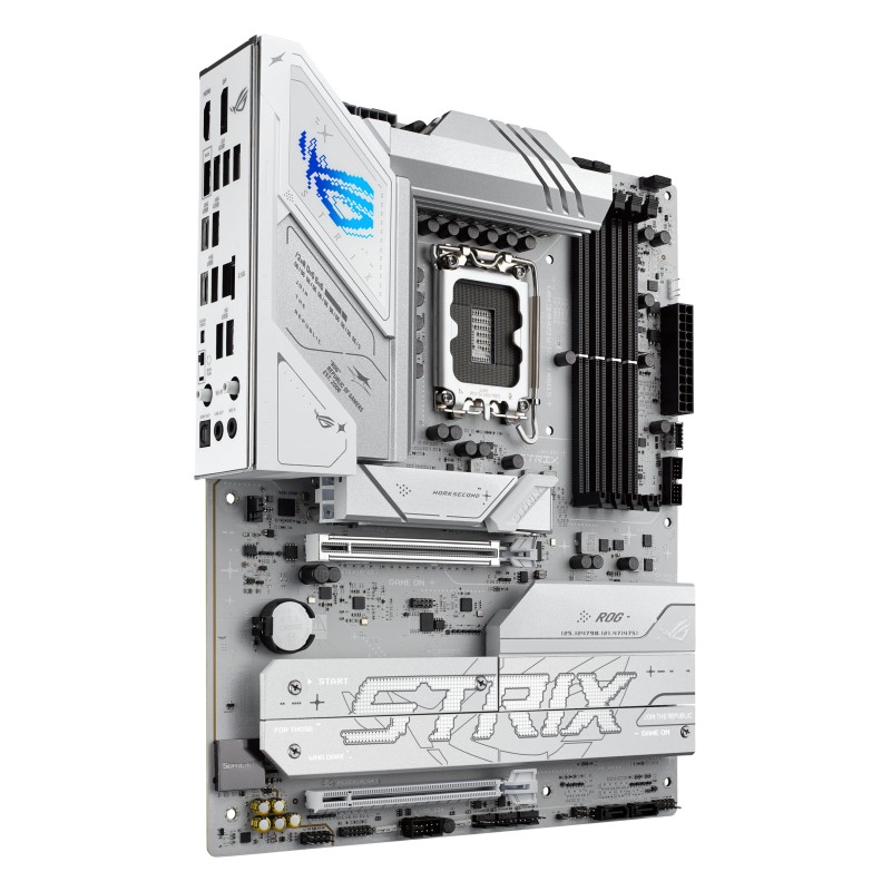 Buy ASUS ROG Strix B860-A Gaming WiFi - ATX LGA1851 DDR5 Motherboard, White, 4x ... in Cyprus, Nicosia, Limassol, Larnaka, Pafos