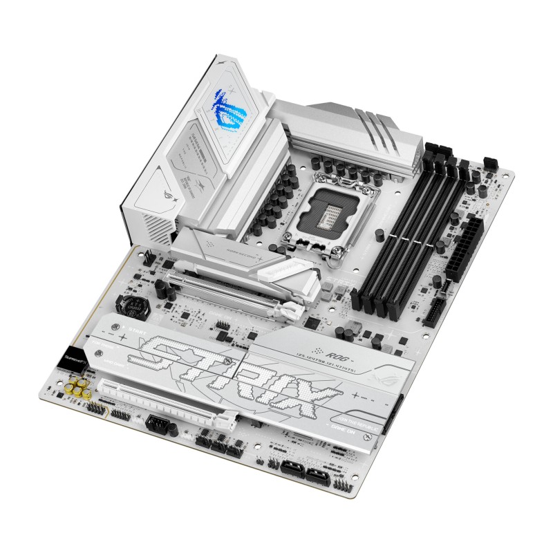 Buy ASUS ROG Strix B860-A Gaming WiFi - ATX LGA1851 DDR5 Motherboard, White, 4x ... in Cyprus, Nicosia, Limassol, Larnaka, Pafos