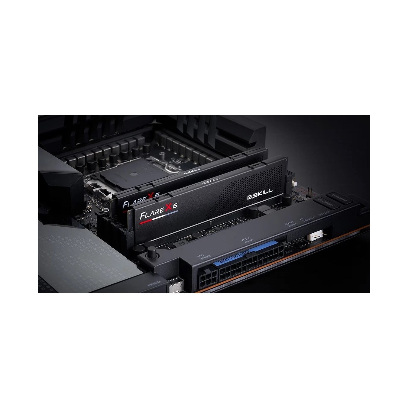 32GB PC 5600 CL36 G.Skill (2x16GB) 32-GX2-FX5 FLARE AMD - 32-GX2-FX5 - DDR5 5600 MHz CL36, 2x16GB, 288-pin DIMM, Heatsink