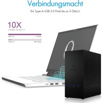 RAID-System. 2x SATA 3.5' zu 1x USB 3.0 RAID 0 1 LARGE SINGLE ICY BOX — Buy in Cyprus with Fast Delivery