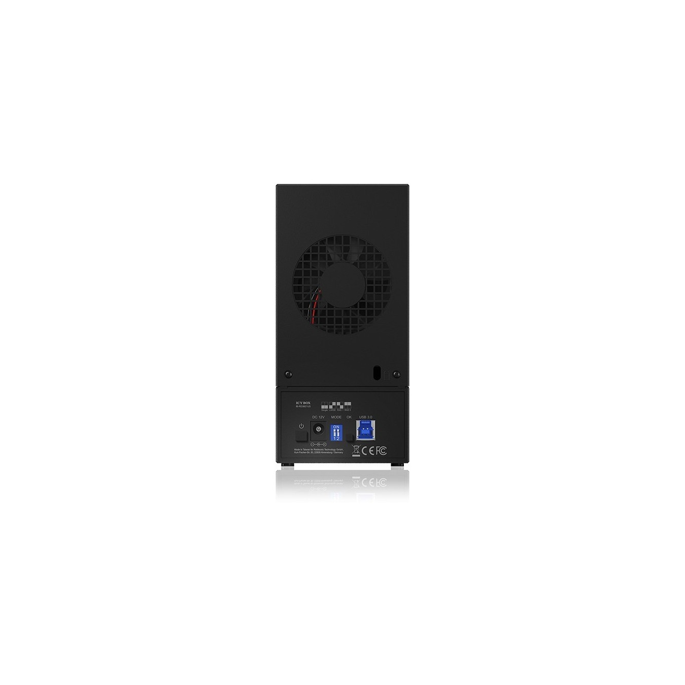 RAID-System. 2x SATA 3.5' zu 1x USB 3.0 RAID 0 1 LARGE SINGLE ICY BOX — Buy in Cyprus with Fast Delivery