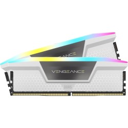 Buy 64GB PC 6000 CL30 CORSAIR KIT (2x32GB) VENGEANCE RGB W retail in Cyprus, Nicosia, Limassol, Larnaka, Pafos