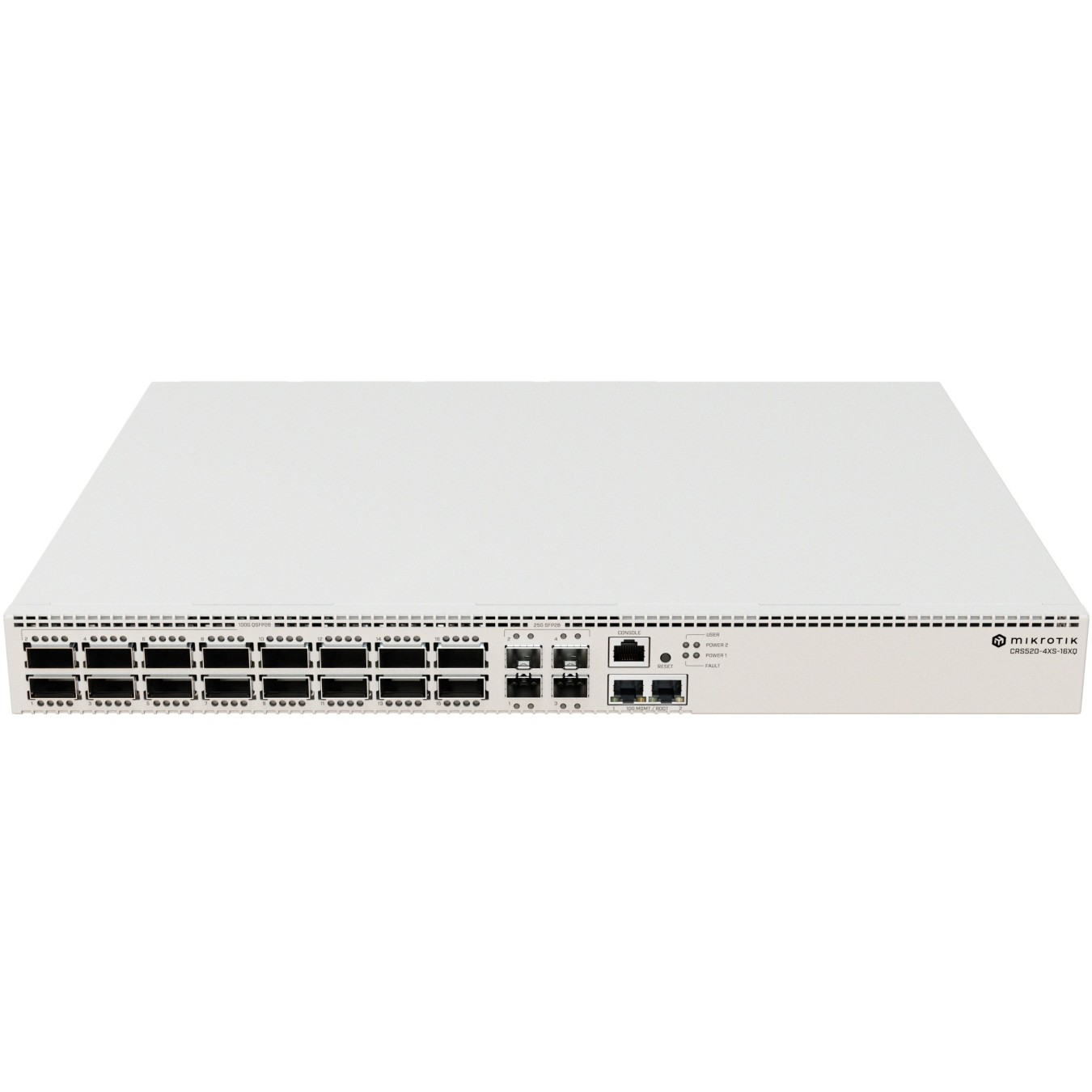 16+4P MikroTik CRS520-4XS-16XQ-RM — Buy in Cyprus with Fast Delivery