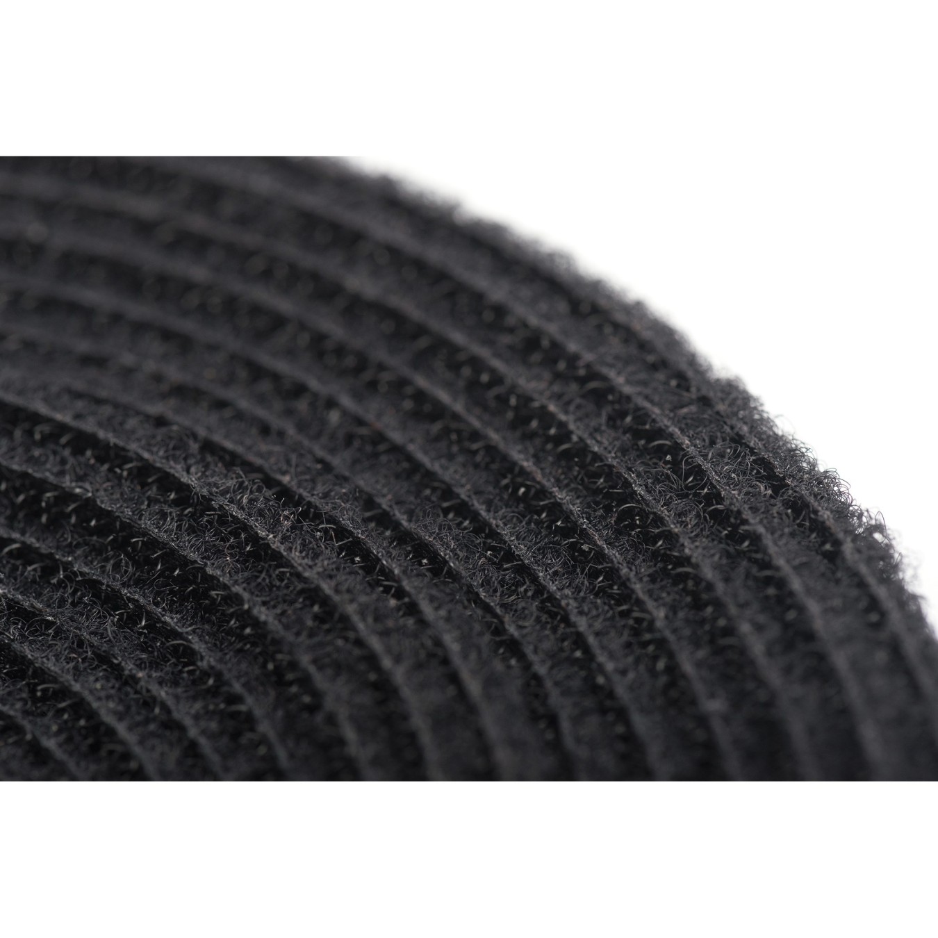 Klett Cable Management System Plizkopf 5.0m Self-Adhesive - Polyamide, Black/Red - 25 mm x 10 m - 1 pc
