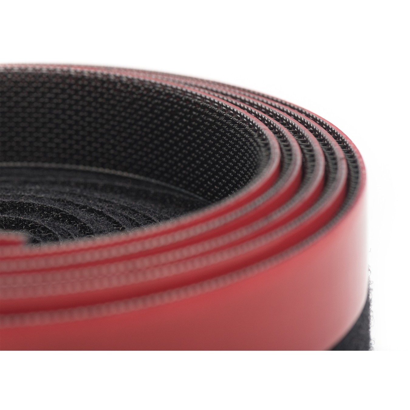 Klett Cable Management System Plizkopf 5.0m Self-Adhesive - Polyamide, Black/Red - 25 mm x 10 m - 1 pc