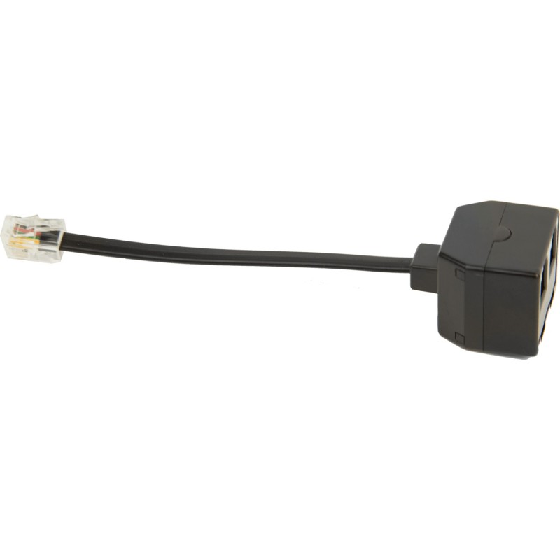 Buy Jabra Double Jack Parallel Splitter - (Color: Black) in Cyprus, Nicosia, Limassol, Larnaka, Pafos