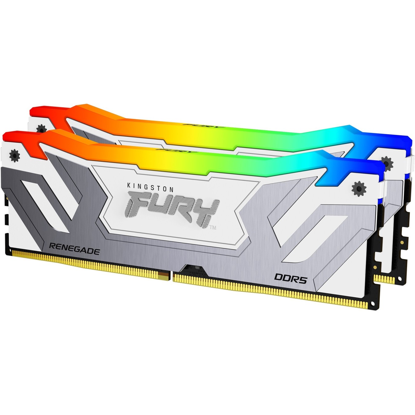 KINGSTON 48GB 8400MT s DDR5 CL40 CUDIMM Kit of 2 FURY Renegade RGB White XMP — Buy in Cyprus with Fast Delivery