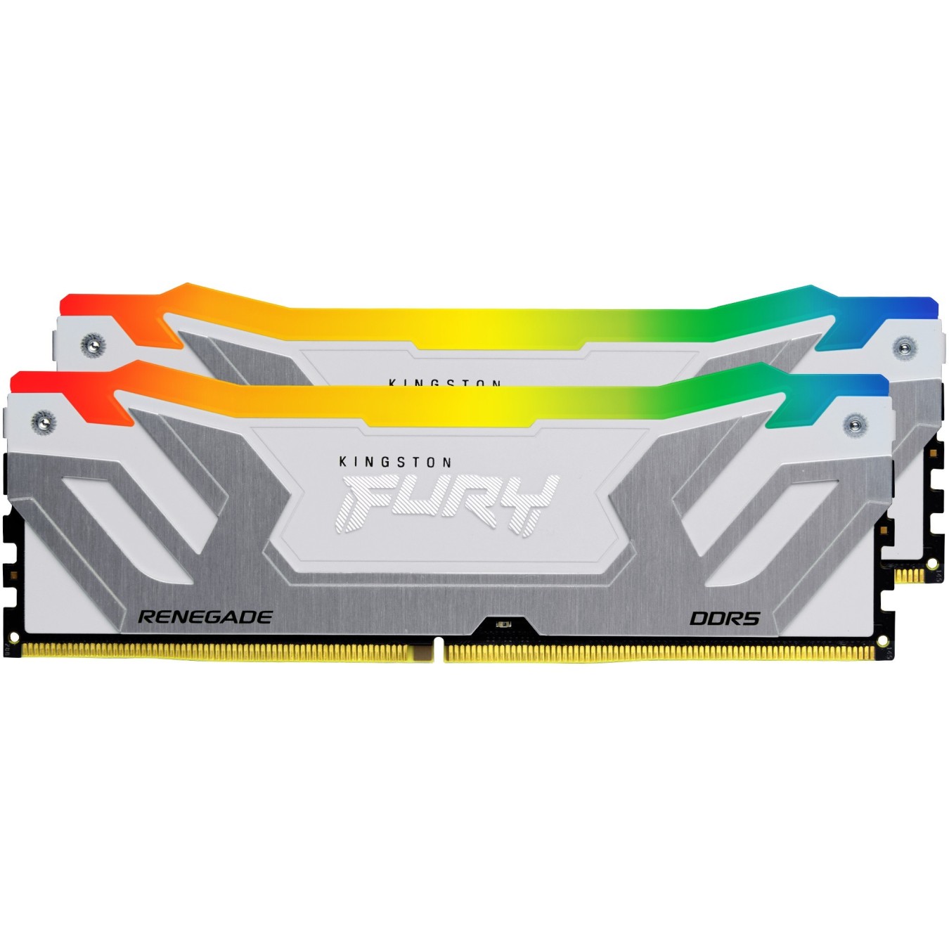 KINGSTON 48GB 8400MT s DDR5 CL40 CUDIMM Kit of 2 FURY Renegade RGB White XMP — Buy in Cyprus with Fast Delivery