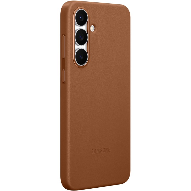 Buy Samsung Kindsuit Cover for Galaxy S25 FE - Cinnamon colour - Faux leather ho... in Cyprus, Nicosia, Limassol, Larnaka, Pafos