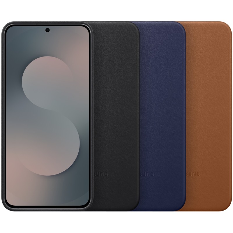 Buy Samsung Kindsuit Cover for Galaxy S25 FE - Cinnamon colour - Faux leather ho... in Cyprus, Nicosia, Limassol, Larnaka, Pafos