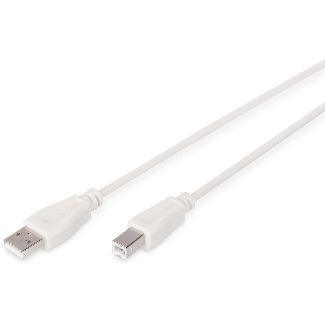 DIGITUS USB 2.0 Anschlusskabel Typ A -B St St 1.8m. be — Buy in Cyprus with Fast Delivery