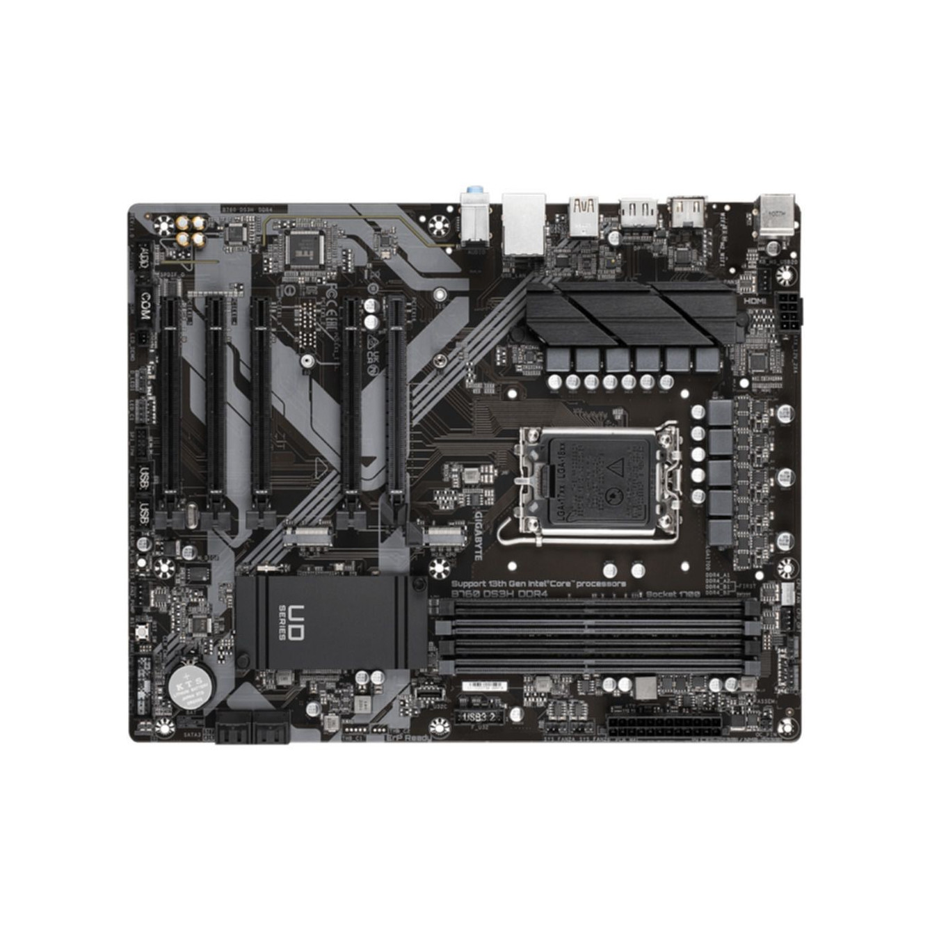 Gigabyte B760 DS3H DDR4 LGA1700 ATX Motherboard – DDR4 128GB 5333MHz | Armenius Store