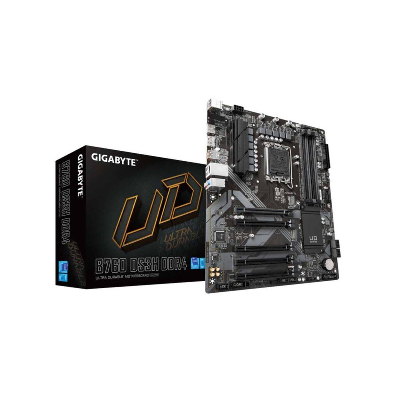 Gigabyte B760 DS3H DDR4 LGA1700 ATX Motherboard – DDR4 128GB 5333MHz | Armenius Store